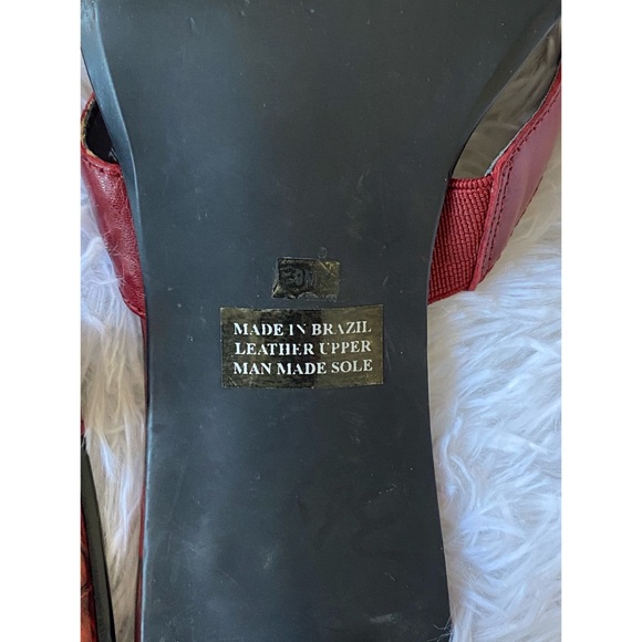 Franco Sarto squared toe high heeled sandals 9M - Picture 9 of 9